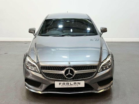 Mercedes-Benz CLS Saloon White #10
