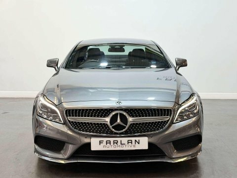 Mercedes-Benz CLS Saloon White #11