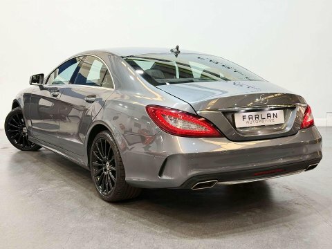 Mercedes-Benz CLS Saloon White #17
