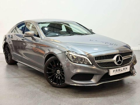 Mercedes-Benz CLS Saloon White #7