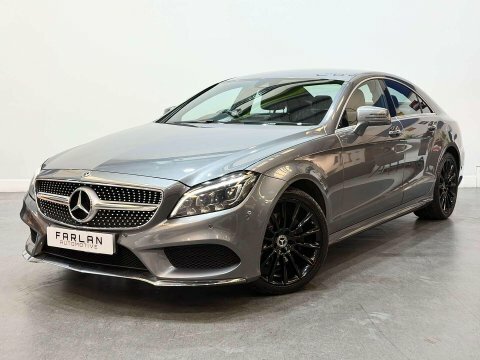 Mercedes-Benz CLS Saloon White #13