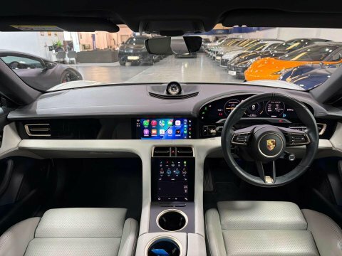 Porsche Taycan Performance 79.2Kwh 4S White #2