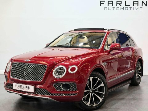 Bentley Bentayga 6.0 W12 Suv Red #3