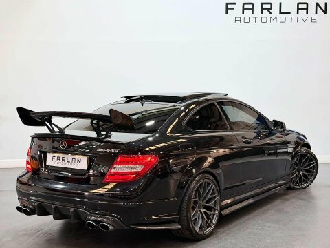 Mercedes-Benz C Class 6.3 C63 V8 Black #5