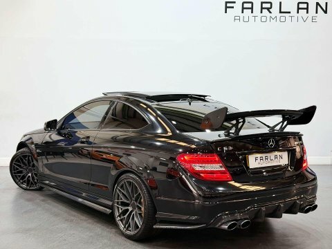 Mercedes-Benz C Class 6.3 C63 V8 Black #4