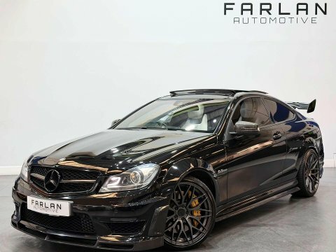 Mercedes-Benz C Class 6.3 C63 V8 Black #3