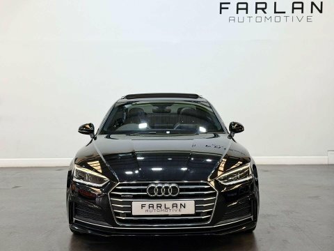 Audi A5 2.0 Tdi S Line Coupe S Tronic 190 Ps White #9