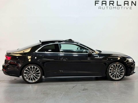 Audi A5 2.0 Tdi S Line Coupe S Tronic 190 Ps White #14