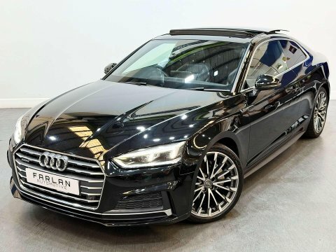 Audi A5 2.0 Tdi S Line Coupe S Tronic 190 Ps White #11