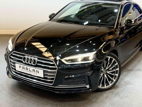 Audi A5 2.0 Tdi S Line Coupe S Tronic 190 Ps White #13