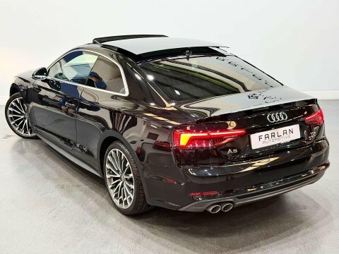 Audi A5 2.0 Tdi S Line Coupe S Tronic 190 Ps White #18