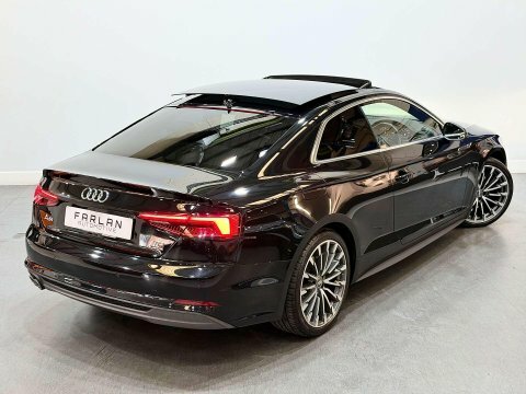 Audi A5 2.0 Tdi S Line Coupe S Tronic 190 Ps White #24