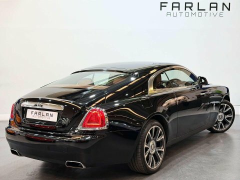 Rolls-Royce Wraith 6.6 V12 Coupe Black #4
