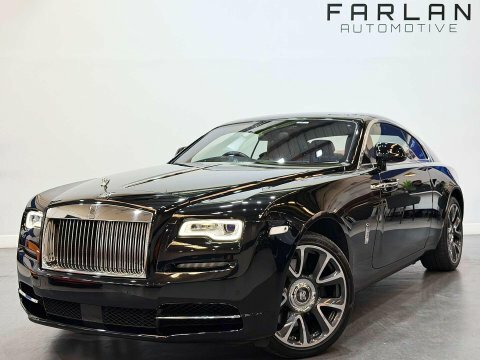 Rolls-Royce Wraith 6.6 V12 Coupe Black #3