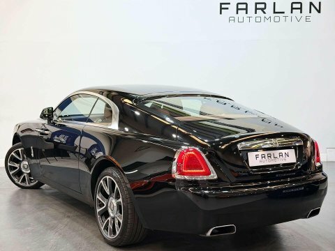 Rolls-Royce Wraith 6.6 V12 Coupe Black #5