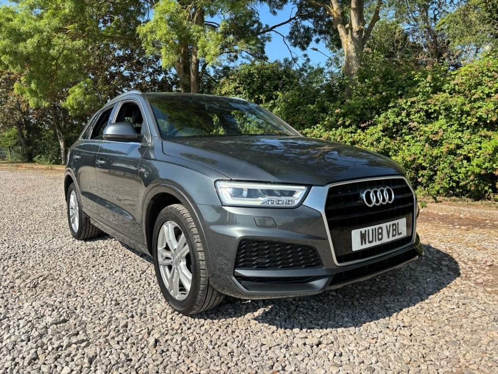 Audi Q3 1.4L S Line Edition WU18VBL Grey #2