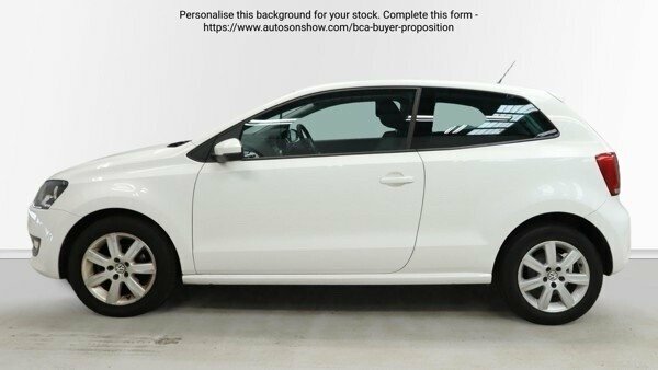 Volkswagen Polo 1.2L Match Edition White #3