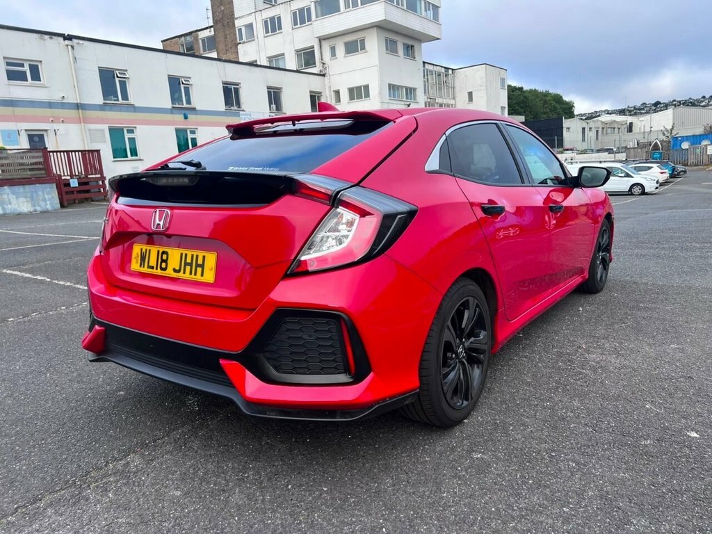 Honda Civic 1L Sr Red #3