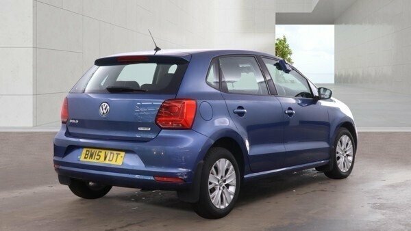 Volkswagen Polo 1L Se Blue #4