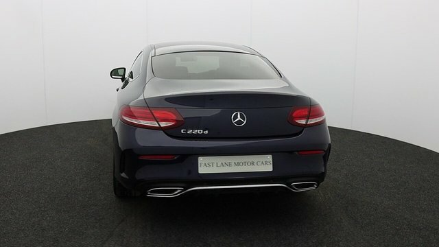 Mercedes-Benz C Class 2.0 C220d Amg Line Premium Coupe G-tr Blue #6