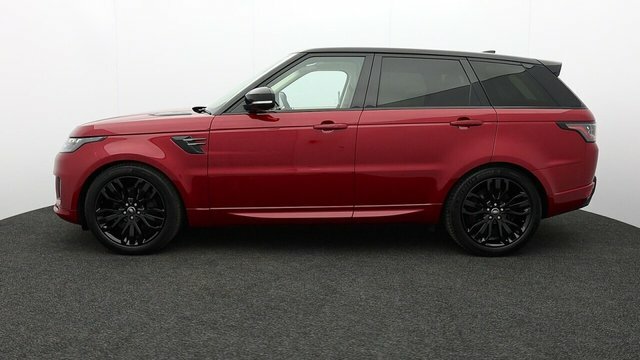 Land Rover Range Rover Sport 3.0 D300 Mhev Hse SC22YNM Red #4