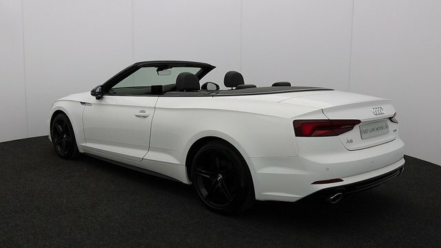 Audi A5 2.0 Tfsi S Line Convertible Euro White #5