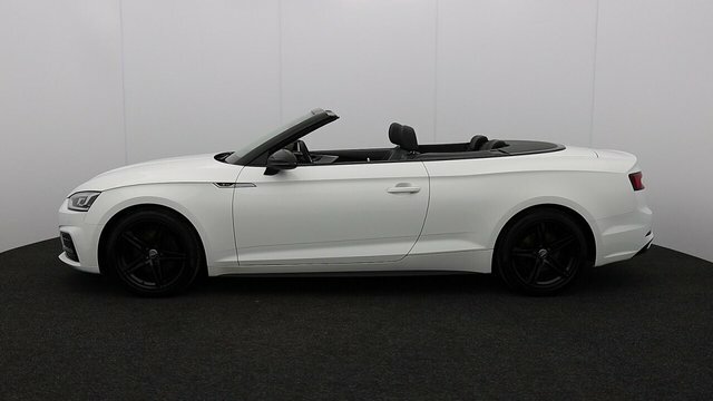 Audi A5 2.0 Tfsi S Line Convertible Euro White #4