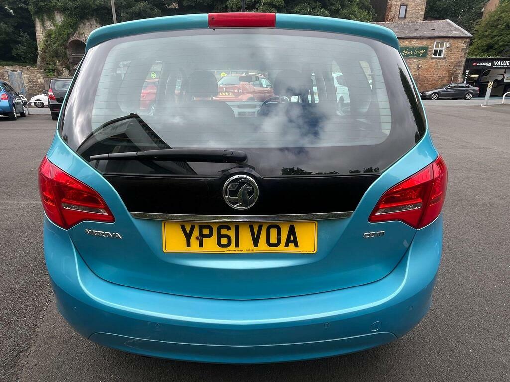Vauxhall Meriva 1.7 Cdti Exclusiv Euro 5 Blue #4