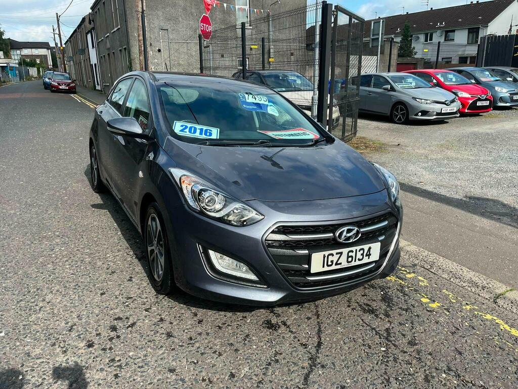 Hyundai I30 1.6 Crdi Blue Drive Se Dct Euro 6 S S Grey #2