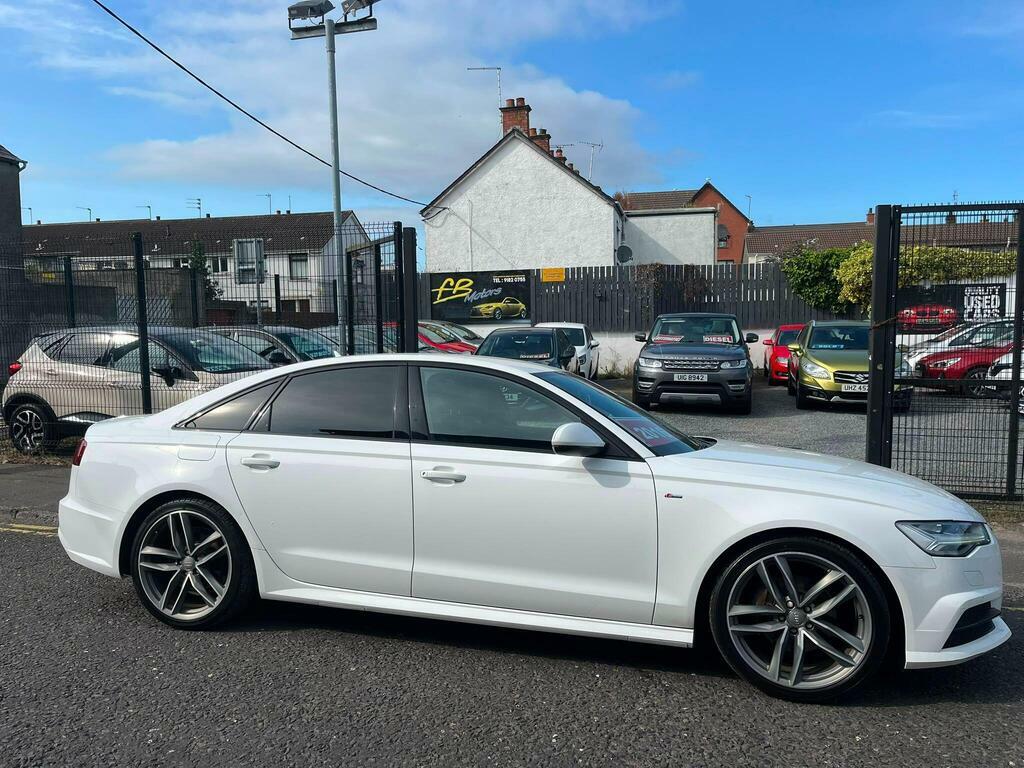Audi A6 Saloon 2.0 Tdi Ultra Black Edition Euro 6 S S White