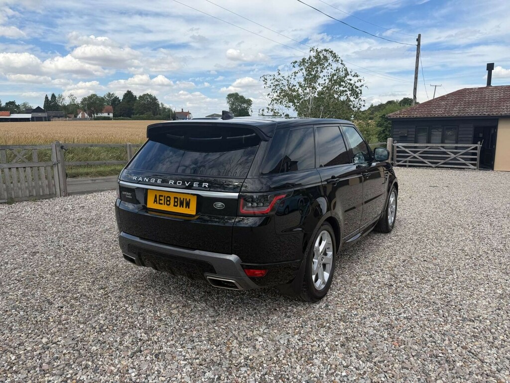 Land Rover Range Rover Sport 3.0 Range Rover Sport Hse Sdv6 4Wd Su Black #4