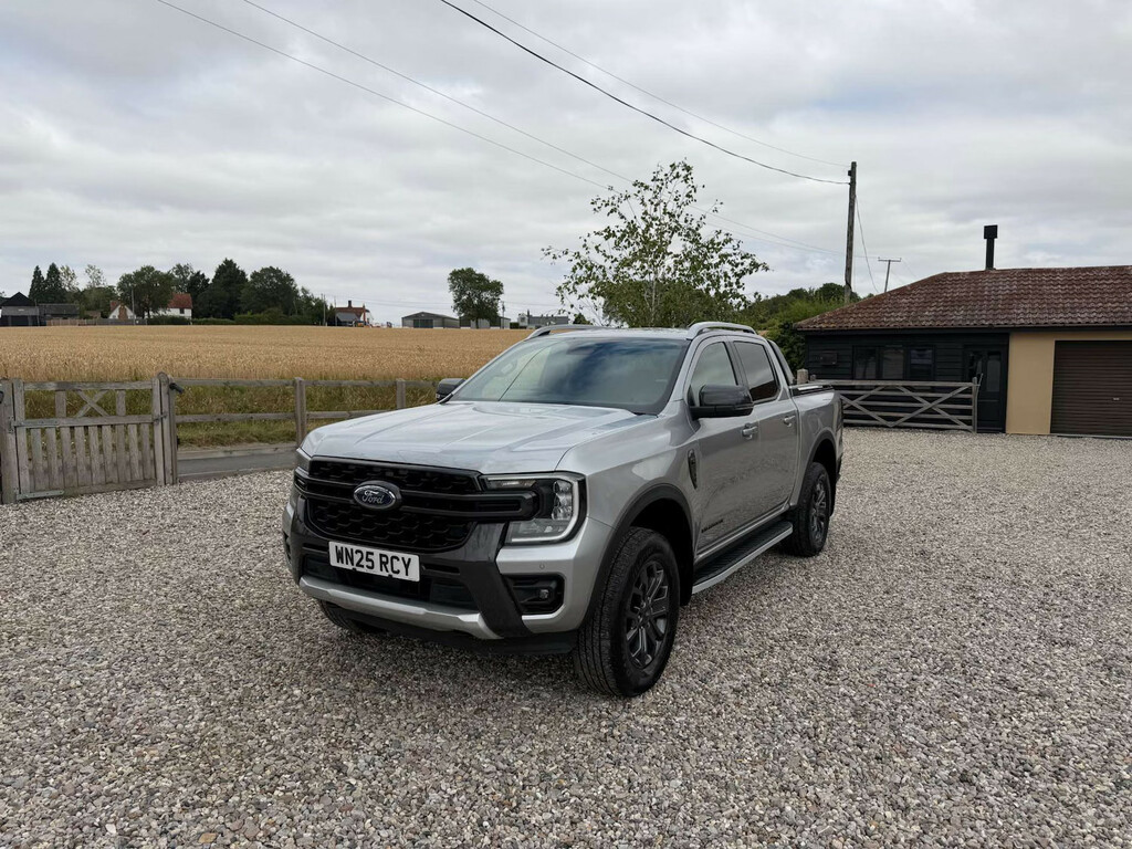 Ford Ranger Pick Up D Cab Wildtrak 3.0 Ecoblue V6 240 Pic Silver