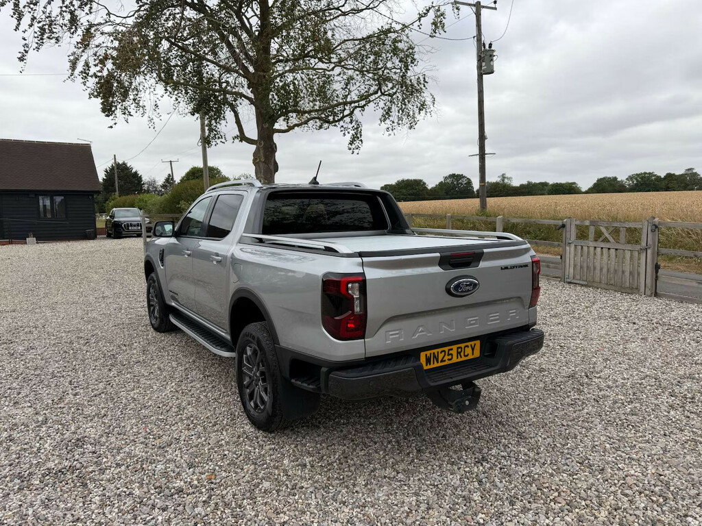 Ford Ranger Pick Up D Cab Wildtrak 3.0 Ecoblue V6 240 Pic Silver #2