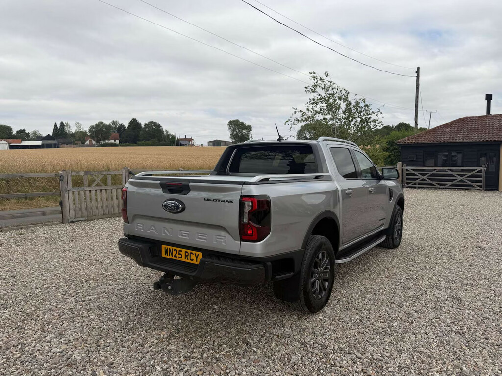 Ford Ranger Pick Up D Cab Wildtrak 3.0 Ecoblue V6 240 Pic Silver #3