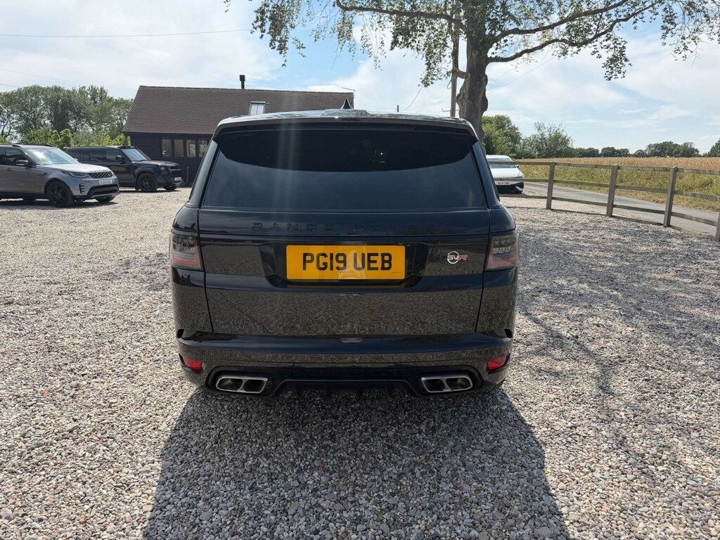 Land Rover Range Rover Sport 5.0 Range Rover Sport Svr S C 4Wd Suv Black #5