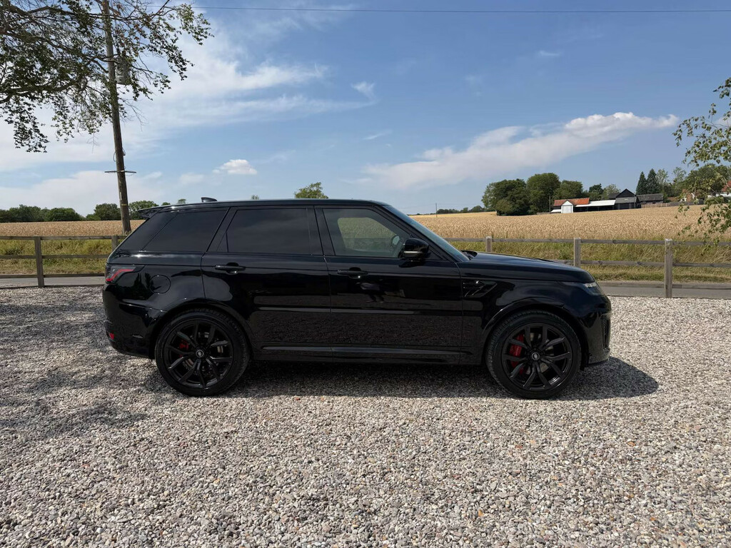 Land Rover Range Rover Sport 5.0 Range Rover Sport Svr S C 4Wd Suv PG19UEB Black #4