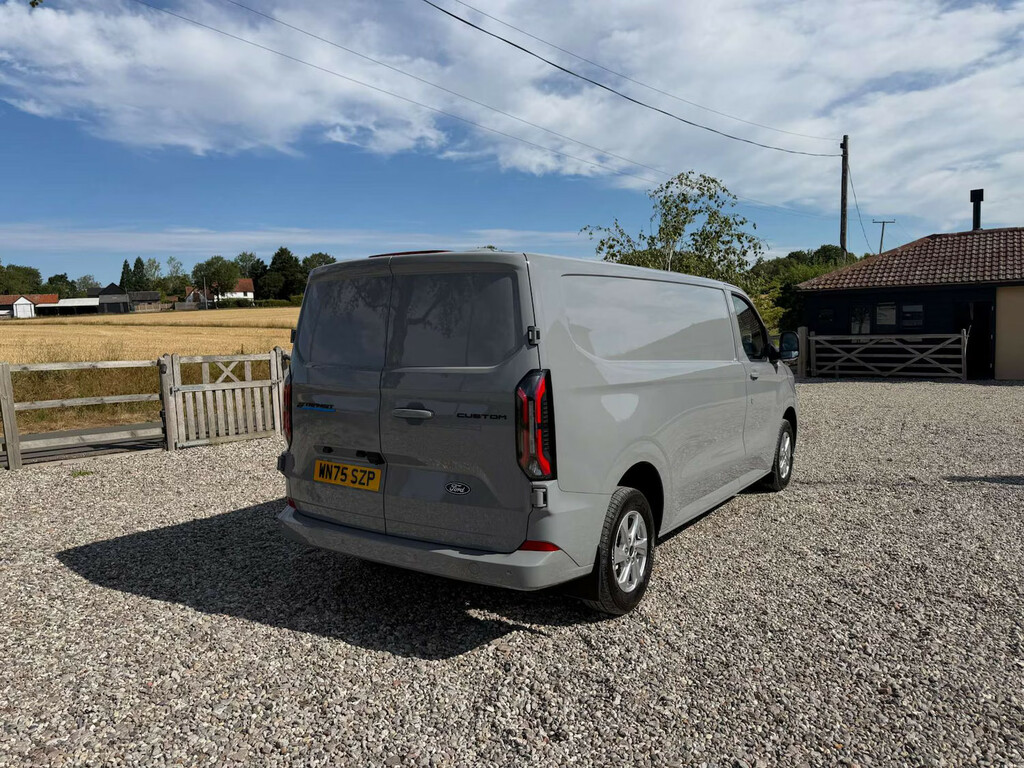 Ford Transit Custom Transit Custom 340 Limited Ev Panel Van Electr Grey #4