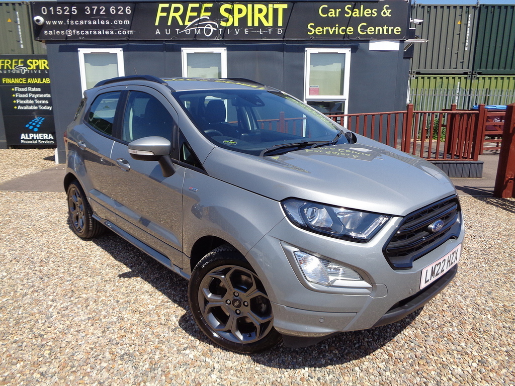 Ford Ecosport T Ecoboost St-line Silver
