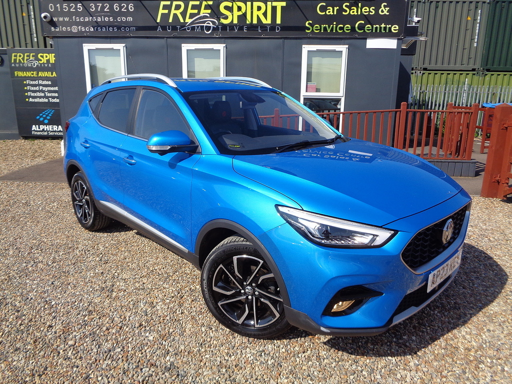 MG ZS T-gdi Exclusive Blue