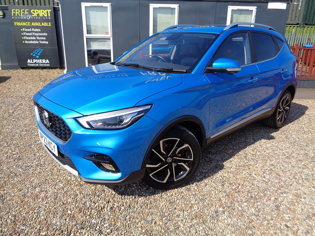 MG ZS T-gdi Exclusive Blue #4