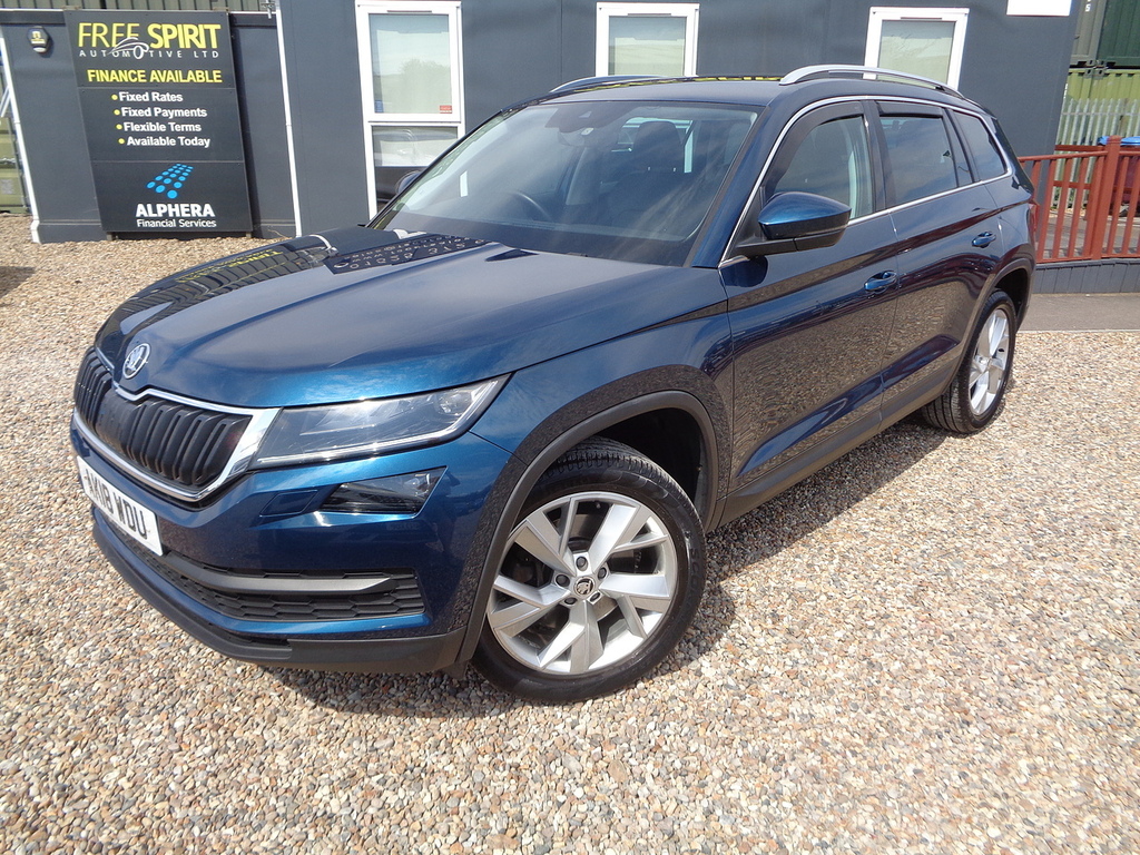 Skoda Kodiaq Tdi Edition Blue #4