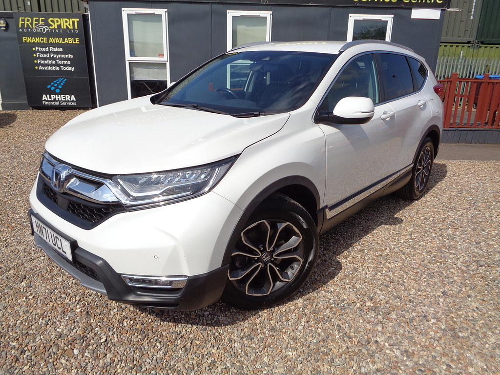 Honda Cr-V H I-mmd Sr White #3