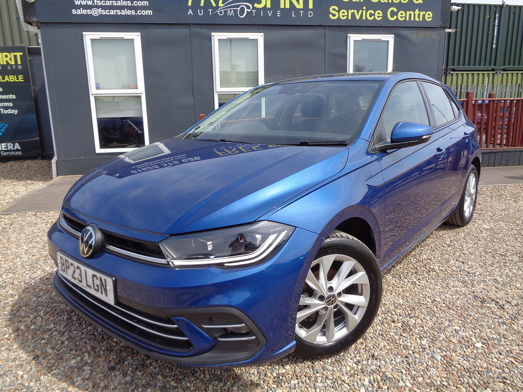 Volkswagen Polo Tsi Style Blue #4