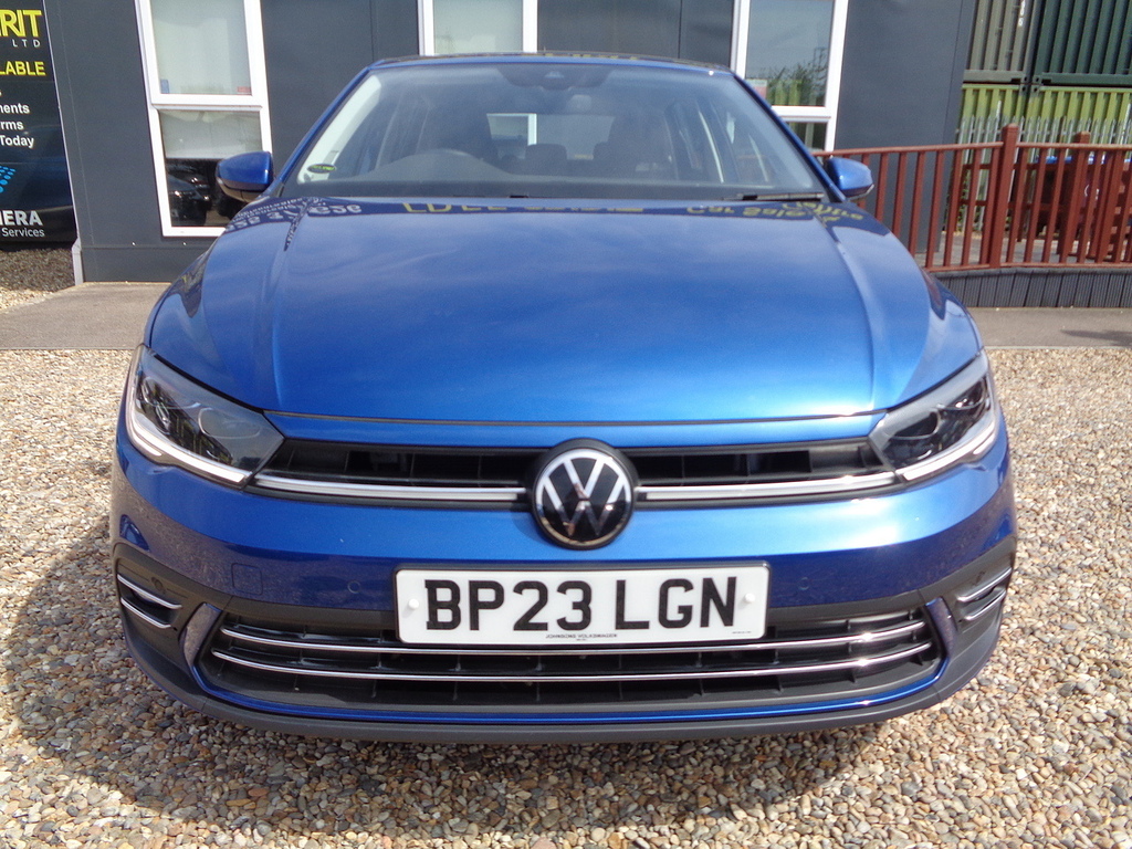 Volkswagen Polo Tsi Style Blue #2