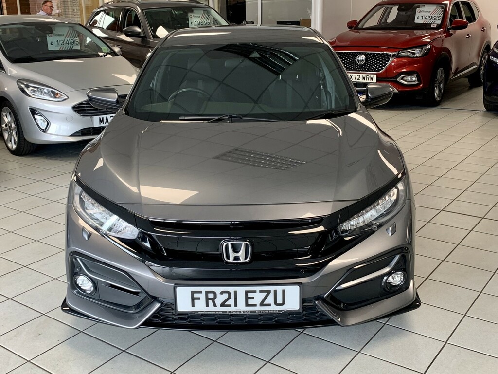 Honda Civic 1.5 Vtec Turbo Sport Grey #4