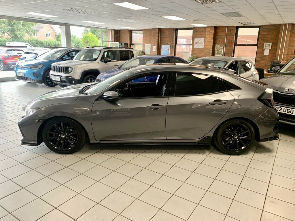 Honda Civic 1.5 Vtec Turbo Sport 2021 Grey #10