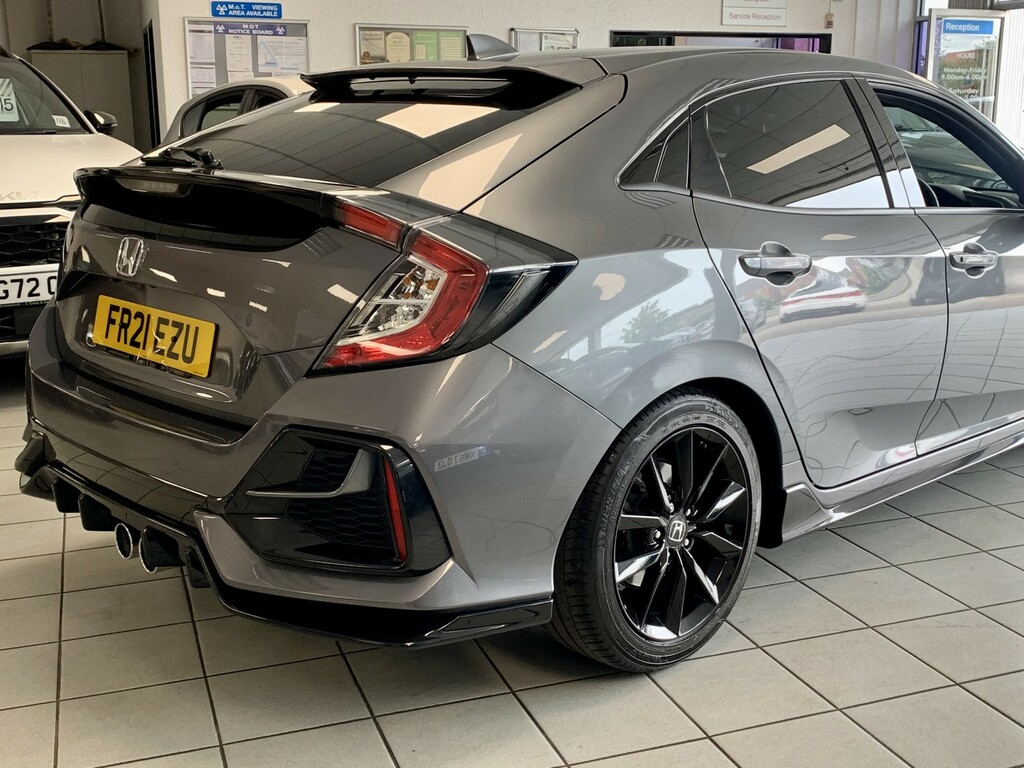 Honda Civic 1.5 Vtec Turbo Sport 2021 Grey #7