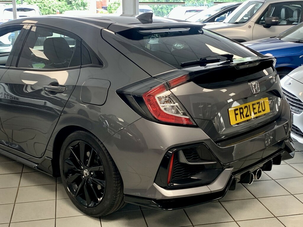 Honda Civic 1.5 Vtec Turbo Sport 2021 Grey #9