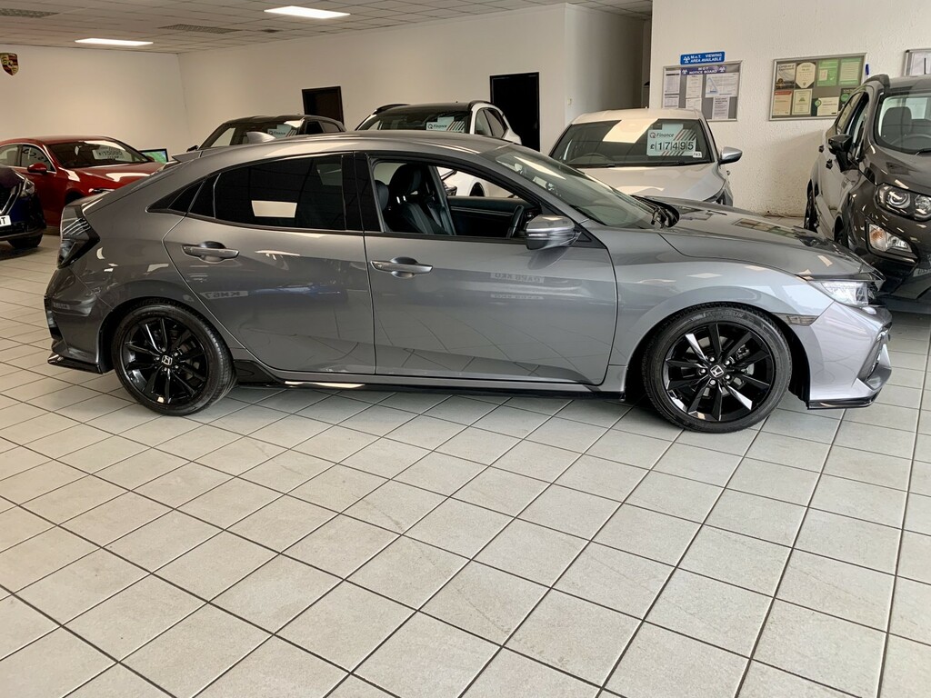 Honda Civic 1.5 Vtec Turbo Sport Grey #6