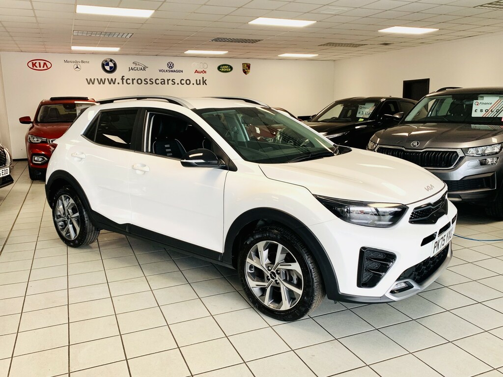Kia Stonic 1.0 T-gdi Gt-line White #6